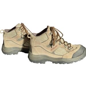 Columbia Razor Ridge Mid II Boots Women’s Size 8.5 Tan Hiking Trail Outdoor